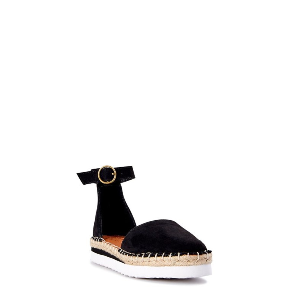 Ankle Strap Espadrille Flats, Size 10 & 11, Time and Tru, Women's
